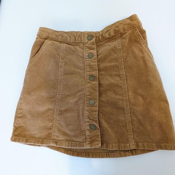 Altarid State brown mini skirt - Picture 1 of 7